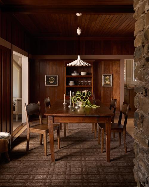 Pictured: Baldwin Rug in Mocha Mushroom.